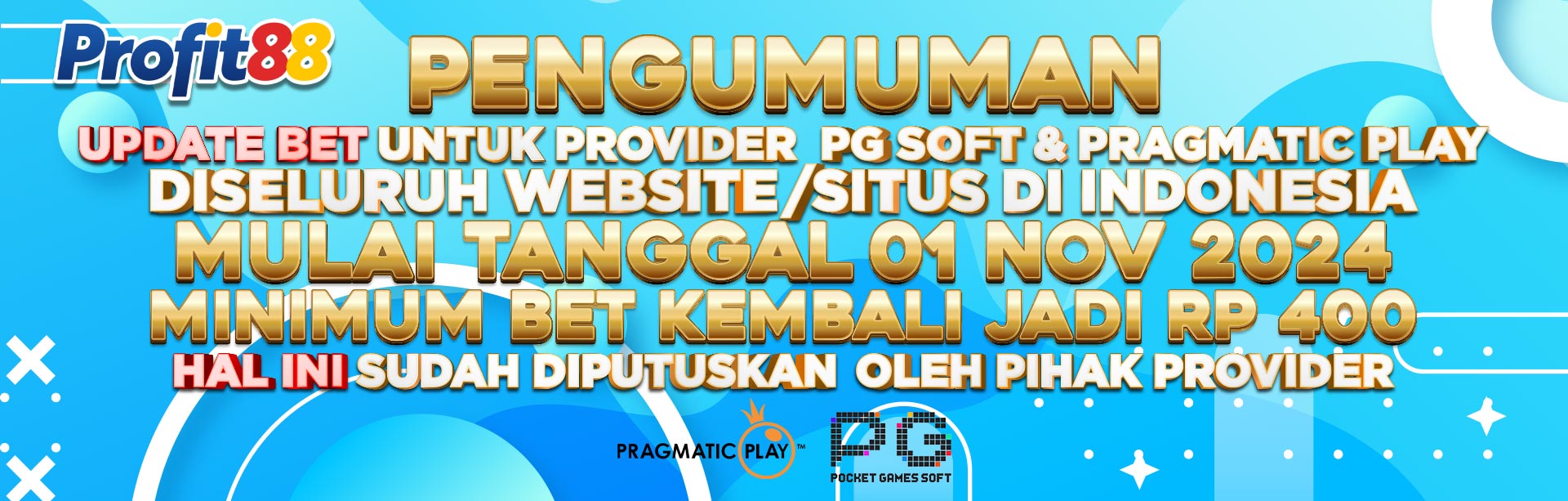 PENGUMUMAN UPDATE BET