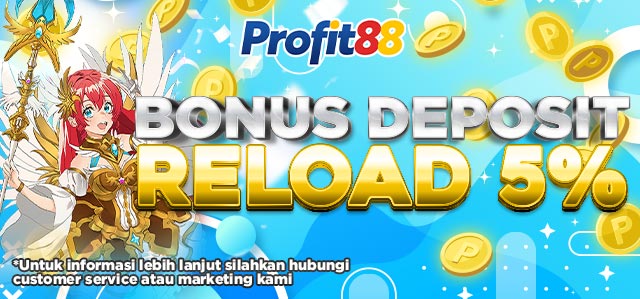 BONUS RELOAD 5% HARIAN SLOT