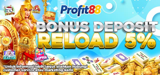 BONUS RELOAD 5% HARIAN SLOT